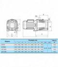 Поверхностный электронасос Насосы + Оборудование JET-100X