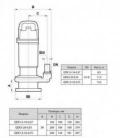 Дренажный электронасос Sprut QDX1,5-32-0,75